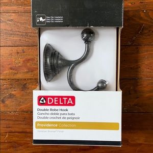 Delta robe hook. Venetian Bronze.